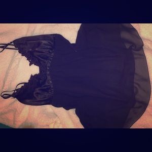 💘Embellished Black Nighty💘